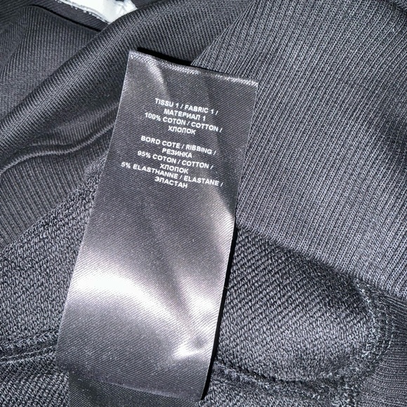 Balmain Black Crewneck Sweater with White Logo Size Small - Picture 11 of 12